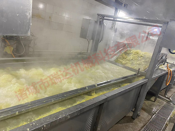 全自动大姜清洗加工流水线